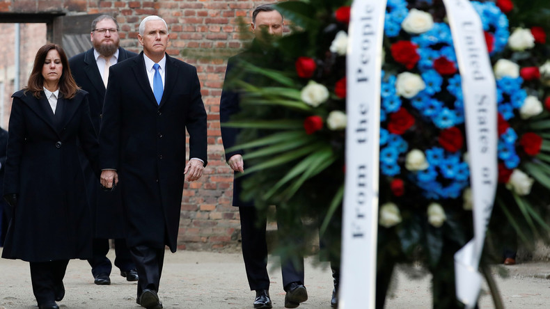 US-Vizepräsident Pence besucht Gedenkstätte Auschwitz 