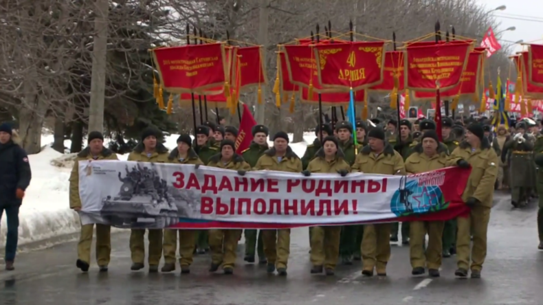 Russland: Veteranen begehen 30. Jahrestag des sowjetischen Abzugs aus Afghanistan