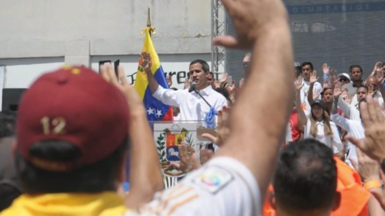 Guaidó: "Maduro wagt es, die humanitäre Krise zu leugnen"