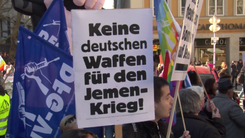 Deutschland: Tausende protestieren anlässlich der Münchner Sicherheitskonferenz