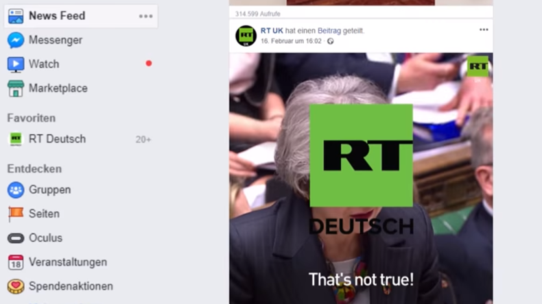 News-Flaute auf Facebook? Kleine Gebrauchsanweisung für RT Deutsch-Abonnenten (Video)