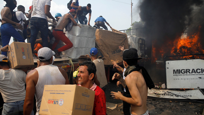 Venezuela und die Medien-Mär von den nicht ins Land kommenden Hilfslieferungen