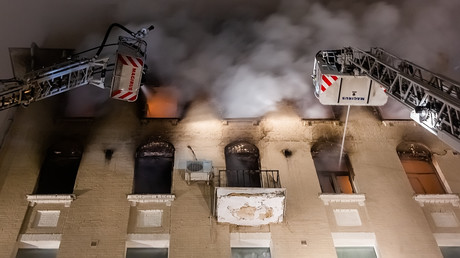 Acht Tote bei Brand in Moskau