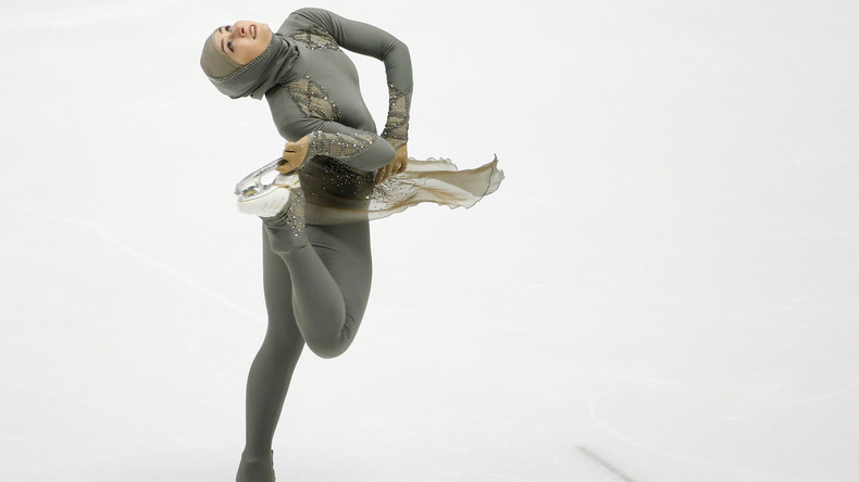 Russland: Erste Eiskunstläuferin im Hidschab tritt bei Universiade auf
