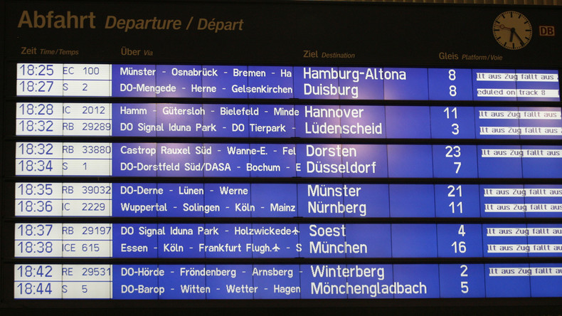 Deutsche Bahn: Sturmtief führt zu Störungen