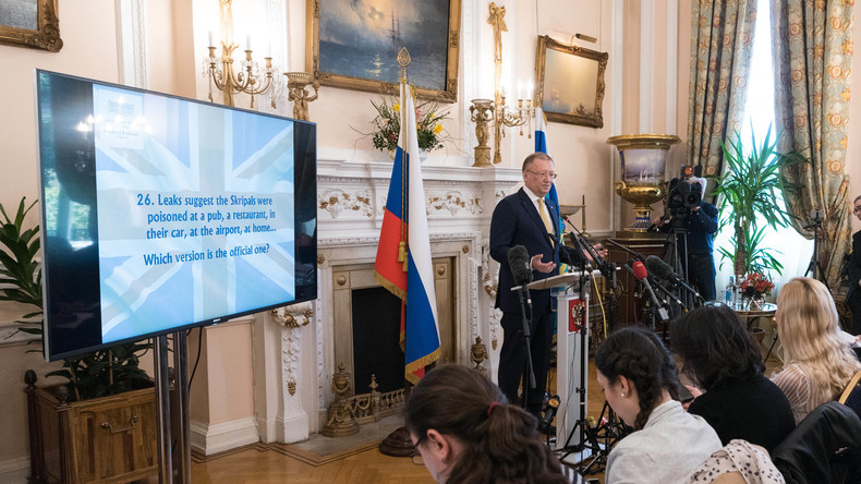 Skripal-Affäre: Russische Botschaft zerpflückt Londons Darstellung