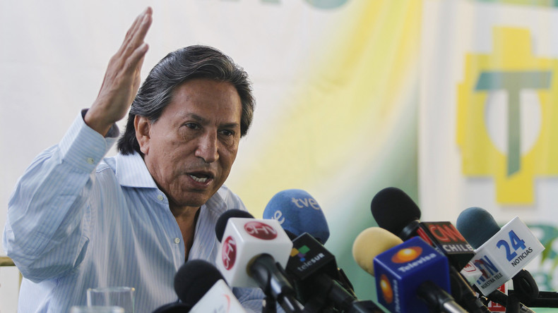 Perus geflüchteter Ex-Präsident Toledo in USA betrunken festgenommen 
