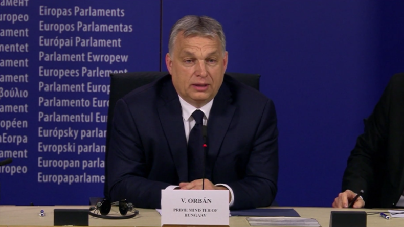 Orban zu EVP-Ausschluss: "Wir wollten nur über George Soros Pläne zur Machtuntergrabung informieren"