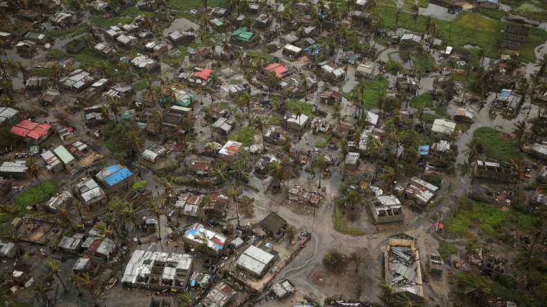 Fast 600 Tote und Tausende Existenzen zerstört: Luftbilder nach tödlichem Zyklon in Mosambik