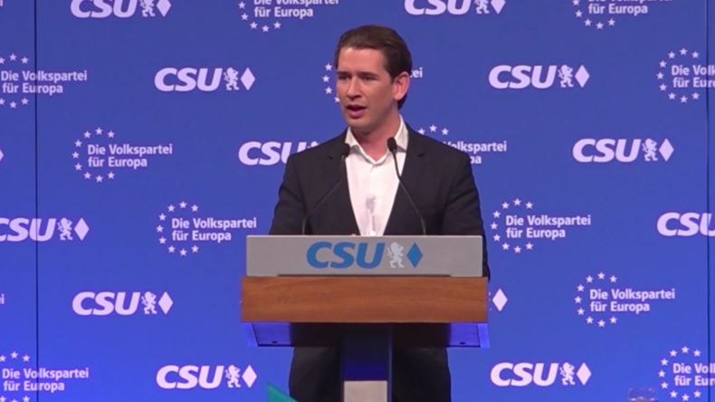 EU-Wahlkampf: Sebastian Kurz wirbt für konservativen EU-Kandidaten Weber