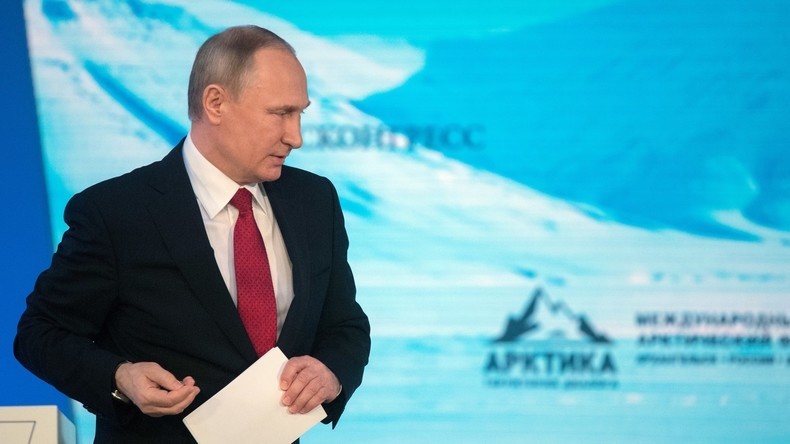 Video: Putin spricht auf dem 5. Internationalen Arktis-Forum (Deutsche Simultanübersetzung)