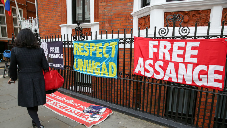 LIVE: Entwicklung an der ecuadorianischen Botschaft nach der Verhaftung von Assange