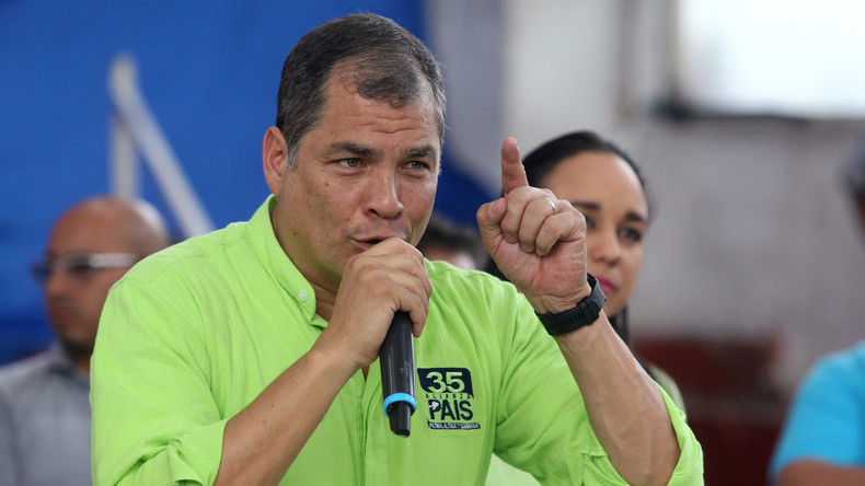 Rafael Correa zu Assanges Festnahme: Ecuadors Präsident Moreno könnte mit Judas mithalten (Video)