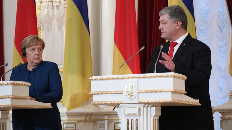 Video: Pressekonferenz von Merkel und Poroschenko in Berlin