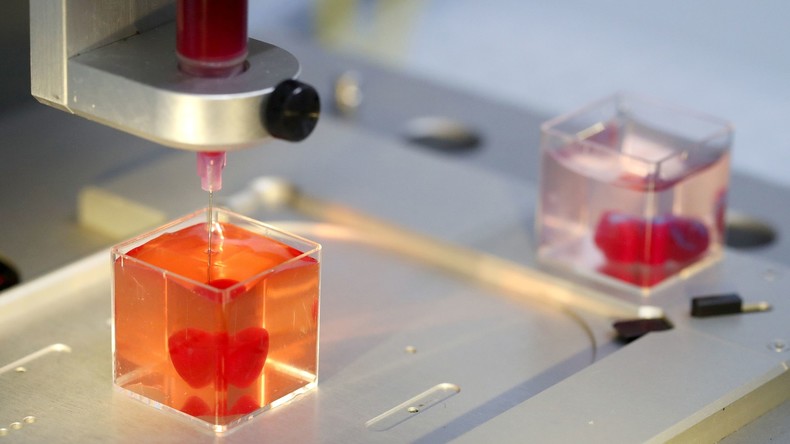 Israelische Forscher drucken erstmals Mini-Herz aus menschlichem Gewebe 