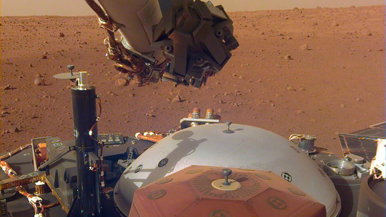 NASA-Sonde "InSight" zeichnet erstes Mars-"Beben" auf Rotem Planeten auf
