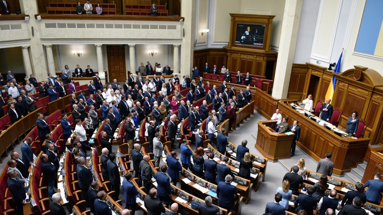 Per Gesetz: Ukrainisches Parlament will russische Sprache aus dem Alltag verbannen