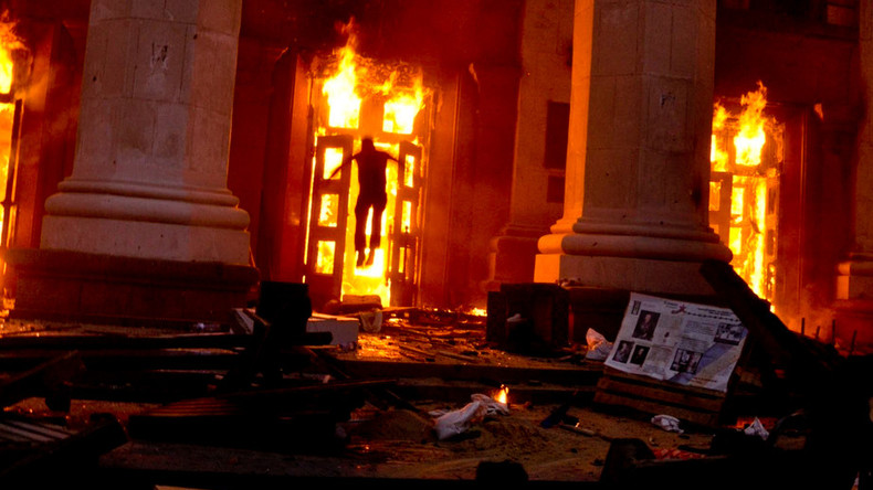 Verstörende Bilder zum fünften Jahrestag des Odessa-Massakers
