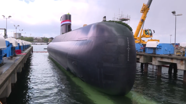 Brandneues U-Boot für die ägyptische Marine in Kiel getauft