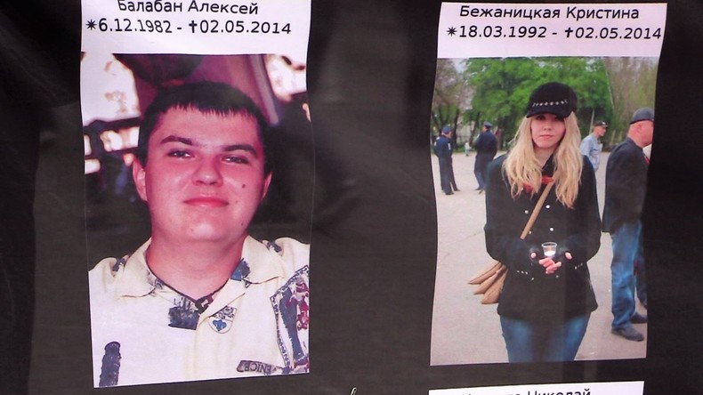 Wut und Trauer beim Gedenken an Odessa-Massaker in Berlin