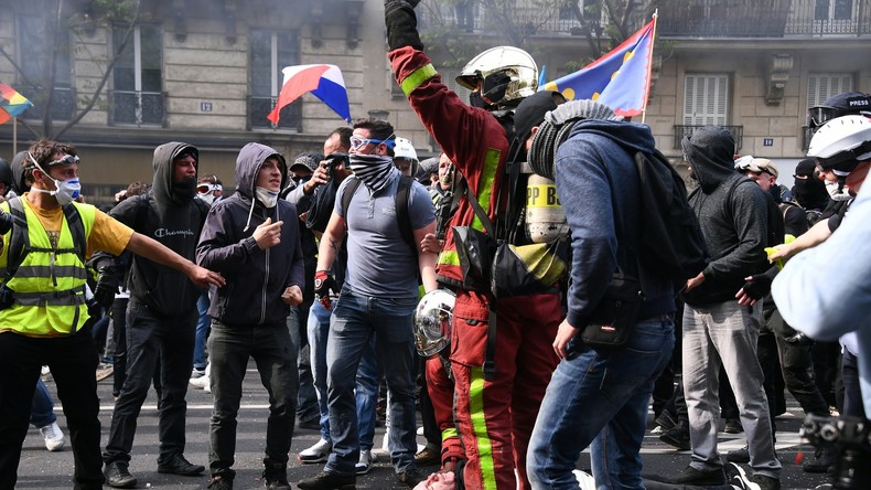 LIVE: Gelbwesten-Protest Akt XXV – Demonstration in Paris zum 25. Mal in Folge