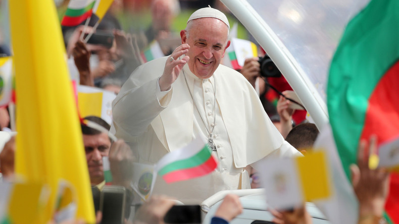 Bulgarien – Papst hält Predigt im Stadtzentrum von Sofia