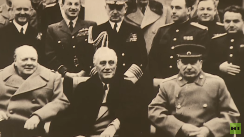 Die Gestaltung der neuen Weltordnung: Stalin, Roosevelt und Churchill in Jalta (Video)