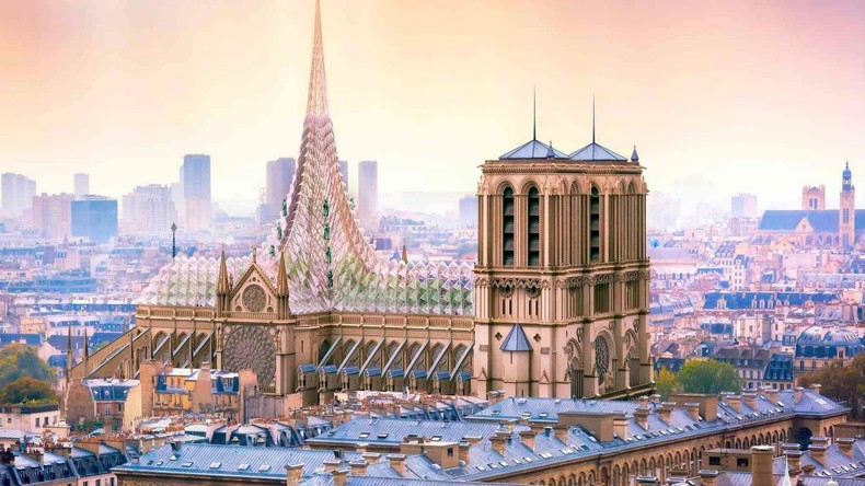 Umstrittenes Restaurierungsprojekt für Notre Dame de Paris in Frankreich vorgestellt
