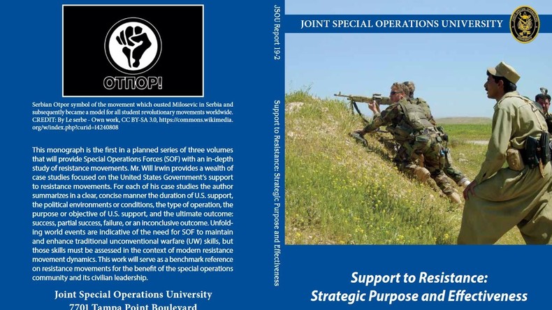 "Putsch-Handbuch" der US-Militärakademie für Spezialeinsätze – Was steht drin? (Video)