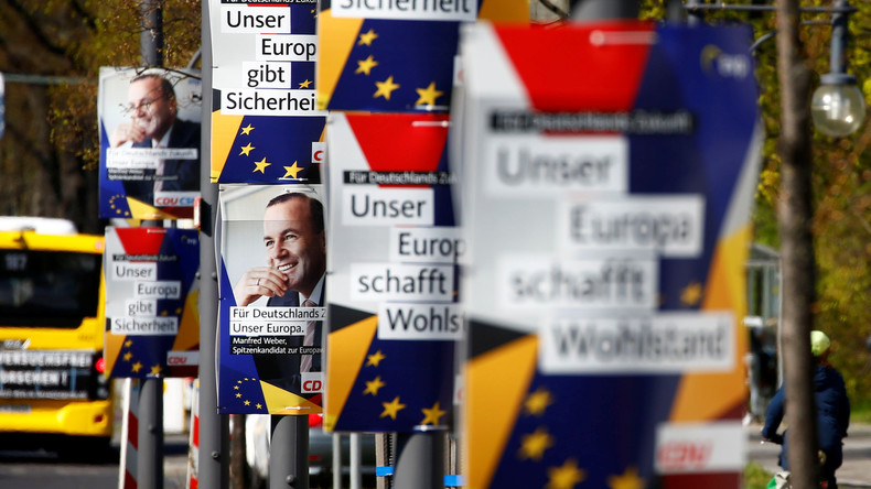 Umfrage vor EU-Wahl: GroKo-Parteien vor schweren Verlusten