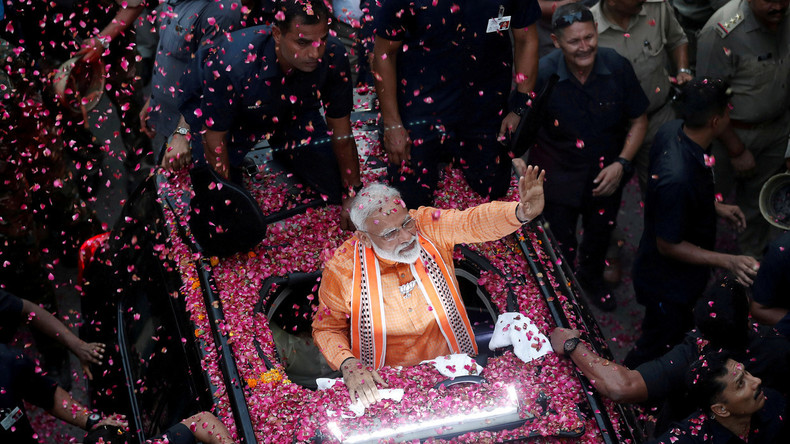 Wahlen in Indien: Premierminister Modi könnte zweite Amtszeit antreten