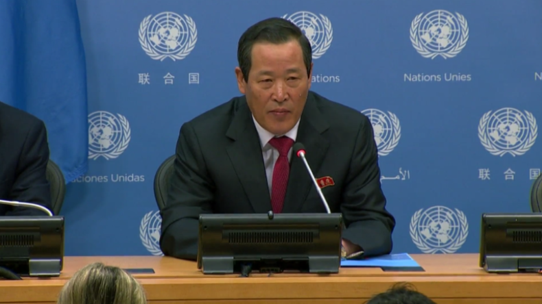 UN: "Akt der Enteignung" – Botschafter Nordkoreas wütend über Schiffsraub durch USA 