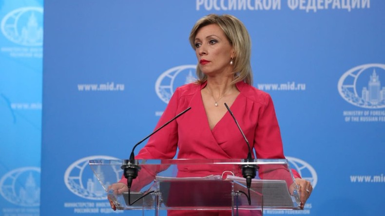 LIVE: Sprecherin des russischen Außenministeriums Maria Sacharowa gibt Pressekonferenz