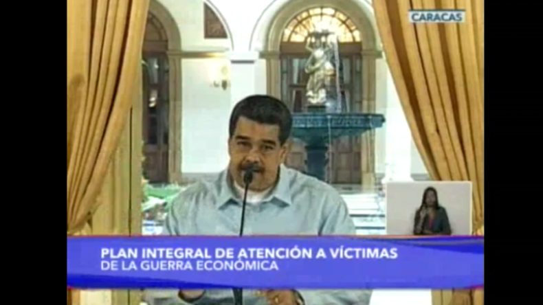 Maduro fordert von Opposition und USA Aufhebung der Sanktionen zum Wohle Schwerkranker