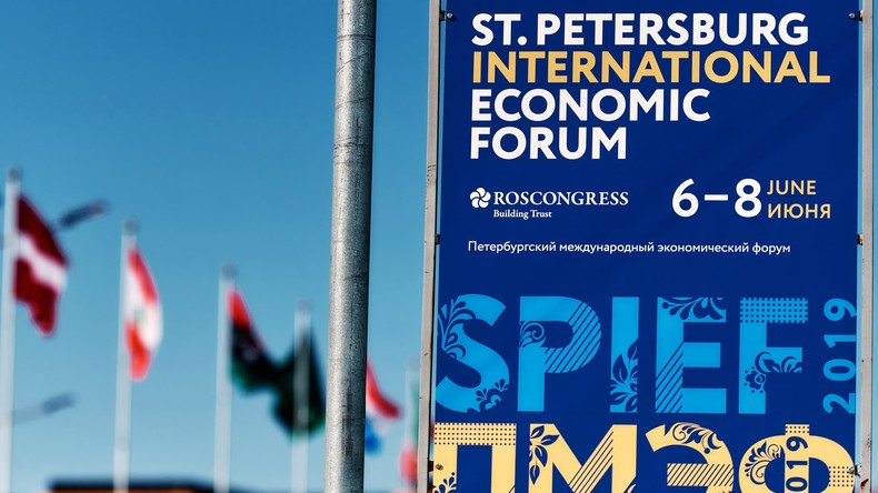 Ankündigung: Sonderberichterstattung  vom Internationalen Wirtschaftsforum in Sankt Petersburg