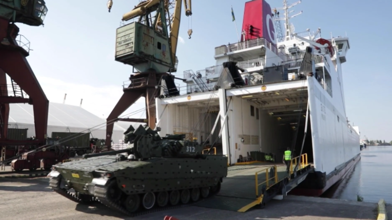 NATO-Panzer erreichen Stettin: Deutsche, niederländische und norwegische Truppen üben Abschreckung