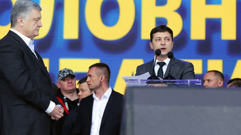 Selenskij imitiert Poroschenko: "Ukraine in der EU ist der Tod des russischen imperialen Projektes"