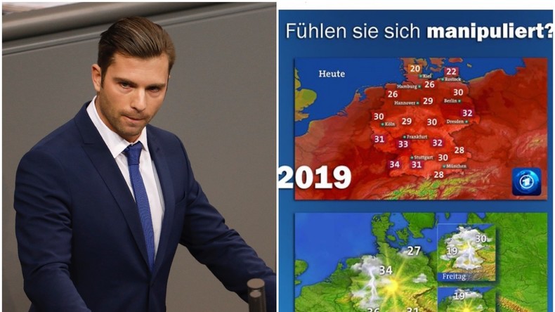 Manche mögen's heiß: Die AfD und die vermeintlich manipulierte ARD-Wetterkarte