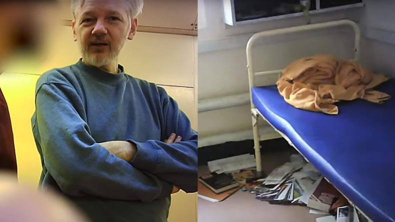 Exklusiv: Erstes Video von Julian Assange aus dem Belmarsh-Gefängnis