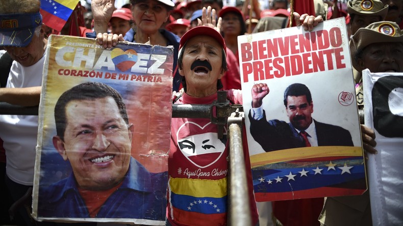 Venezuela: Maduro-Anhänger demonstrieren für staatliches Nahrungsmittelhilfeprogramm
