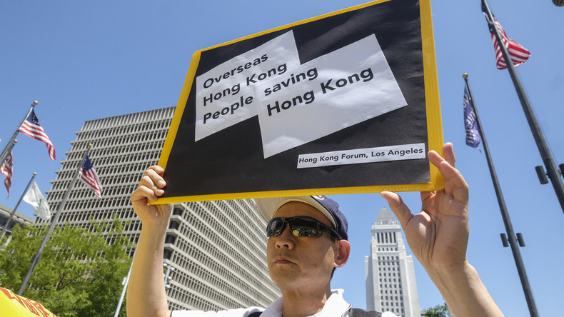 Massenprotest in Hongkong gegen neues Auslieferungsgesetz