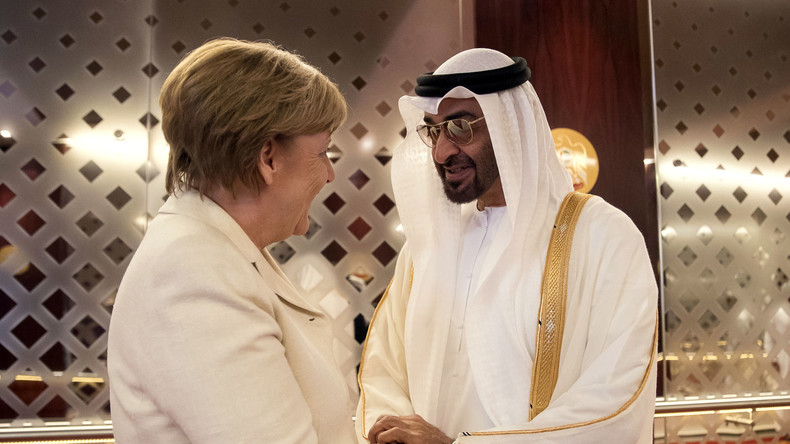 LIVE: Berlin – Kanzlerin Merkel und Kronprinz von Abu Dhabi geben Presseerklärung ab