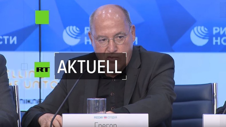 Gregor Gysi in Moskau über deutsch-russische Beziehungen: Wir brauchen mehr Mumm gegen US-Einfluss