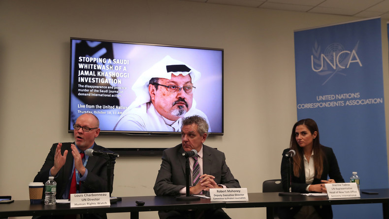 LIVE: UN-Expertin stellt Untersuchungsbericht in Genf zu Khashoggi-Mord vor