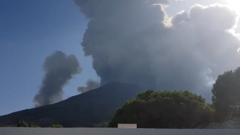 Italien: Wanderer stirbt bei plötzlichem Vulkanausbruch auf Stromboli