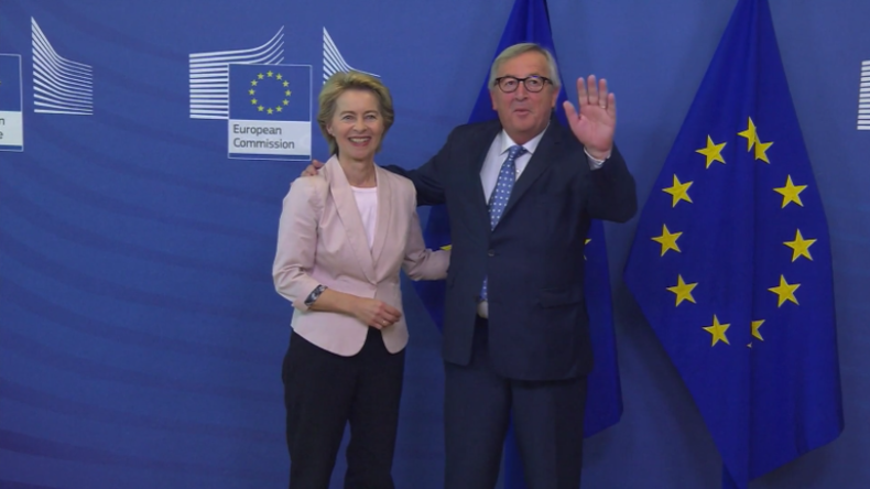 Belgien: "Bye, bye!" Scheidender EU-Kommissionspräsident Juncker verabschiedet sich vor der Presse