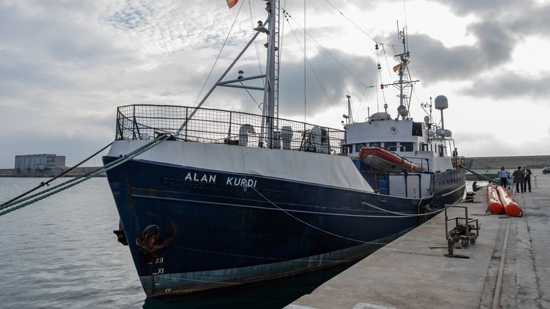 Deutsches Rettungsschiff Alan Kurdi nimmt erneut Migranten an Bord