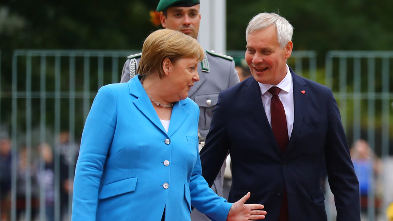 LIVE: Angela Merkel und Finnlands Ministerpräsident halten gemeinsame Pressekonferenz in Berlin