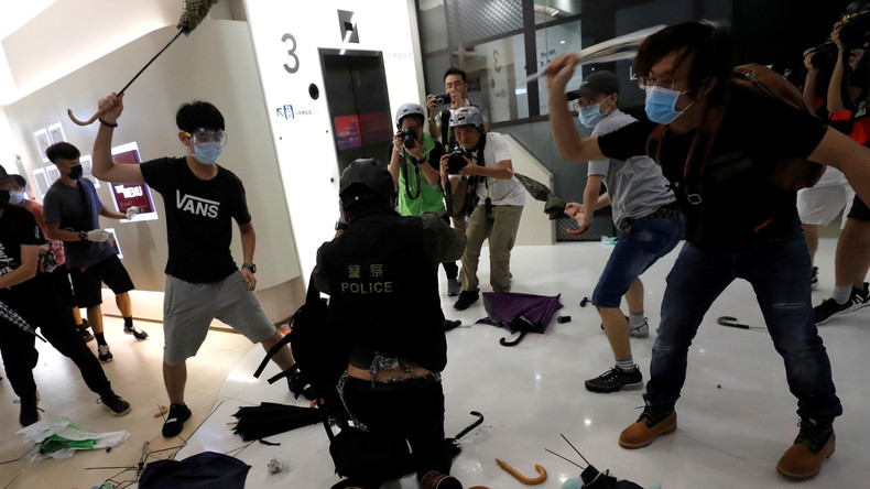 Neue Proteste in Hongkong erwartet: Polizei fordert besseren Schutz gegen Demonstranten