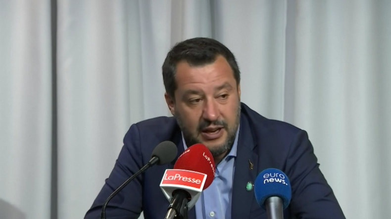 Salvini über "Mittelmeer-Vorschlag" für Migrationsfrage und russische Wahlbeeinflussung